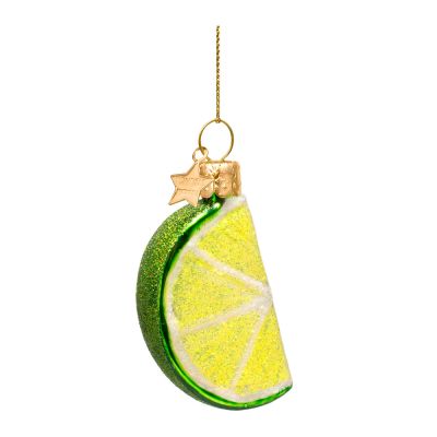 Vondels - CocktailClub Riippuva joulukoriste limettiviipale 6 cm Limeskiva grön