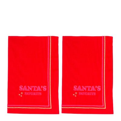 Vondels - Santa's Favorites Servetti Santa's favorite 45 cm 2 kpl Punainen