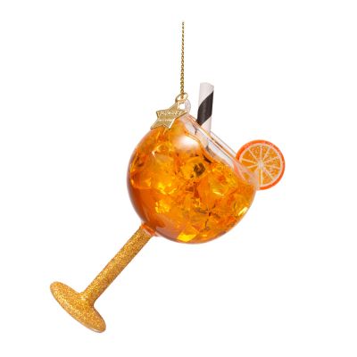 Vondels - Wine & Dine Riippuva joulukoriste Apelsinspritz 11 cm Oranssi