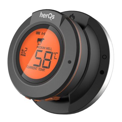 Click & Grow - HerQs Dome Paistomittari Musta