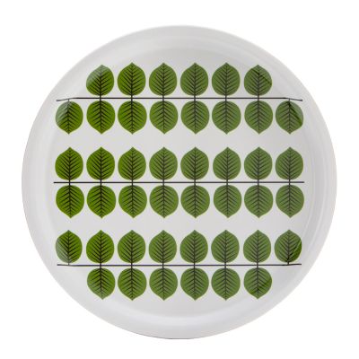 Stig L - Berså Tarjotin 46 cm Vihreä/Valkoinen