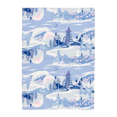 Moomin Arabia - Muumi Keittiöpyyhe 50x70 cm Kotona viimein