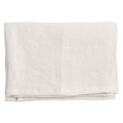 Aida - Raw Lautasliina pellava 23x15,5 cm 4 kpl Valkoinen