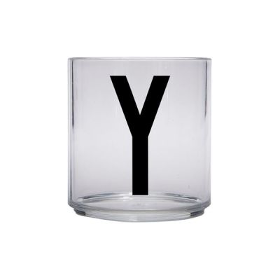 Design Letters - Kids Personal Juomalasi 17,5 cl Y