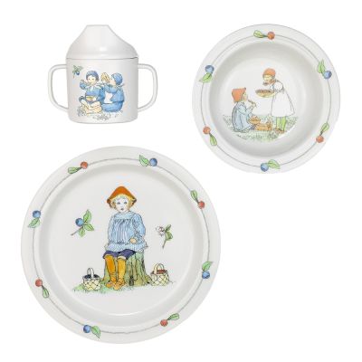 Rätt Start - Elsa Beskow Lasten astiasto 3 osaa Putte