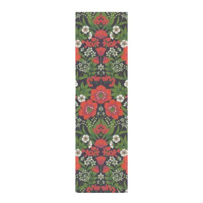 Ekelund - Julblommor Kaitaliina 35x120 cm