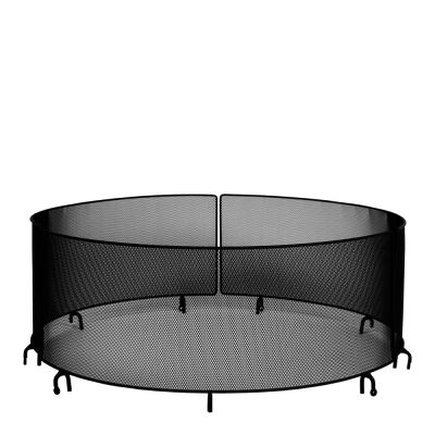 Espegard - Kipinäsuoja 60 tulipataan 3 osaa Musta