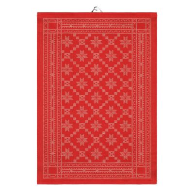 Ekelund - Åttebladrose Keittiöpyyhe 50x70 cm Punainen