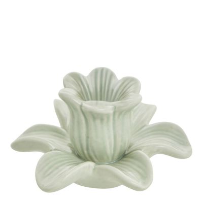 Lene Bjerre - Deanne Kynttilänjalka kukka 5,6 cm Vaaleanvihreä