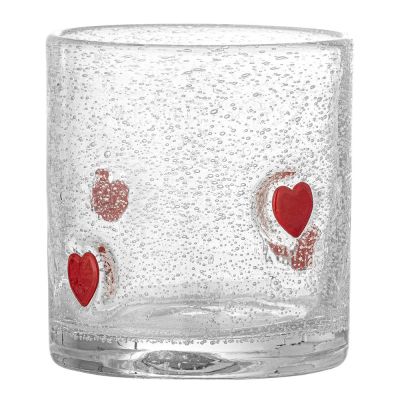 Bloomingville - Debra juomalasi 37 cl sydän