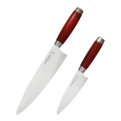 Morakniv - Classic 1891 Veitsisetti 2 osaa Punainen koivu