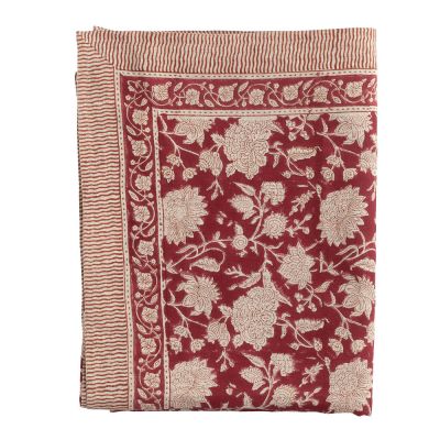 Chamois - Indian Rose Pellava pöytäliina 170x270 cm Punainen