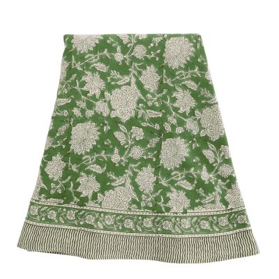Chamois - Indian Rose Pellava pöytäliina 220 cm Vihreä