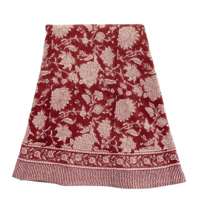 Chamois - Indian Rose Pellava pöytäliina 220 cm Punainen