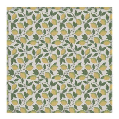 Ekelund - Citroner Pöytäliina 145x145 cm Keltainen