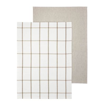 Blomus - Taulo Keittiöpyyhe 70x50 cm 2 kpl Valkoinen/Beige