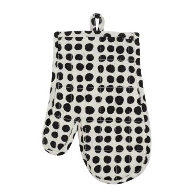 A World of Craft - Dots Patakinnas 17x27 cm Valkoinen/Musta