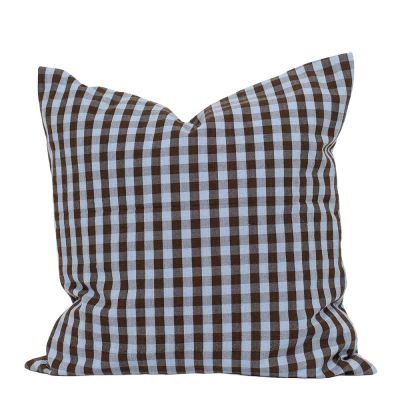 A World of Craft - Maria Tyynynpäällinen 40x40 cm Vaaleansininen/Ruskea