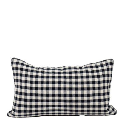 A World of Craft - Eco Hugo Tyynynpäällinen 30x50 cm Musta/Valkoinen