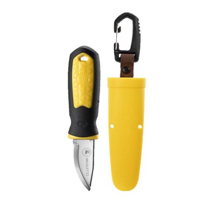 Brusletto - Kongla Retkeilypuukko 15,5 cm Keltainen/Musta