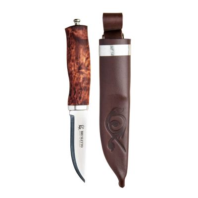 Brusletto - Norgeskniven Vuolupuukko 21 cm Visakoivu