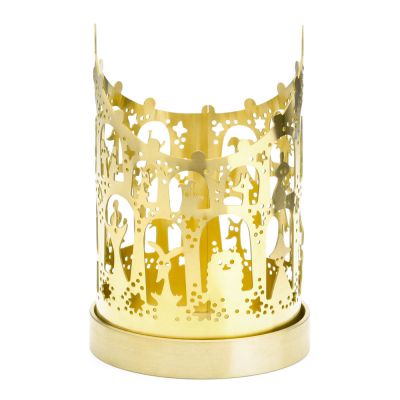 Skultuna - Moomin x Skultuna Kynttilälyhty Muumitalo 6x9 cm Messinki