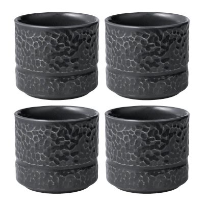 Vargen & Thor - Servisen C Muki 26 cl 4 kpl Antrasiitti