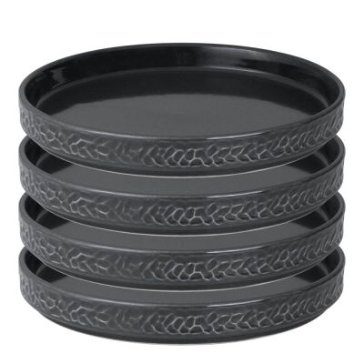 Vargen & Thor - Servisen C Lautanen 17,2 cm 4 kpl Antrasiitti