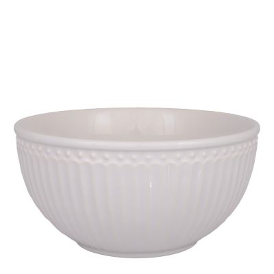 GreenGate - Everyday Alice Tarjoilukulho 0,9 L Valkoinen