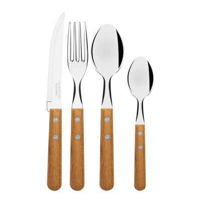 Tramontina - Aterimet 24 osaa Luonnonväri/Teräs