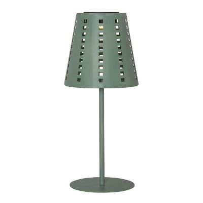 Star Trading - Sola aurinkokennopöytälamppu 482-73 35 cm vihreä
