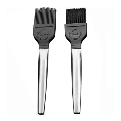 Plate It - Plate It Koristelusivellin 2 kpl Teräs/Harmaa