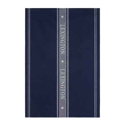Lexington - Icons Keittiöpyyhe 70x50 cm White/Dress blue
