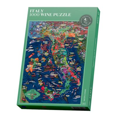 Water and Wines - Wine Puzzle Palapeli Italia 1000 palaa