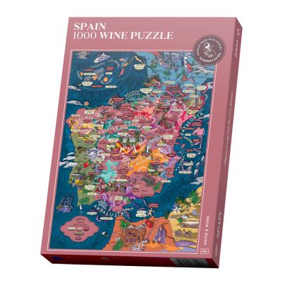 Water and Wines - Wine Puzzle Palapeli Espania 1000 palaa