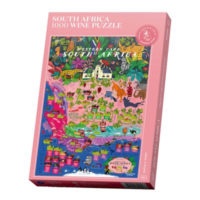 Water and Wines - Wine Puzzle Palapeli Etelä-Afrikka 1000 palaa