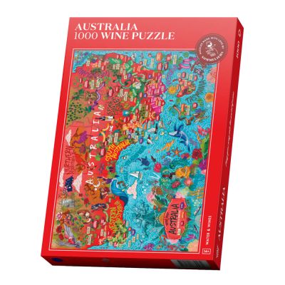 Water and Wines - Wine Puzzle Palapeli Australia 1000 palaa