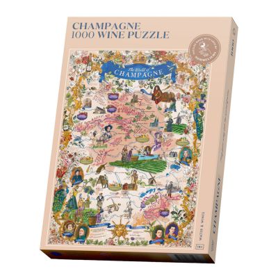 Water and Wines - Wine Puzzle Palapeli Samppanja 1000 palaa