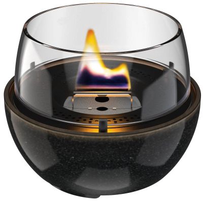 Tenderflame - Tulip Sisustustuli 14 cm Musta