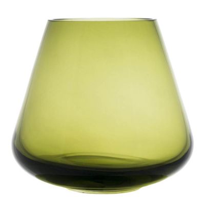 Magnor - Rocks Kynttilälyhty / Maljakko 12 cm Vihreä