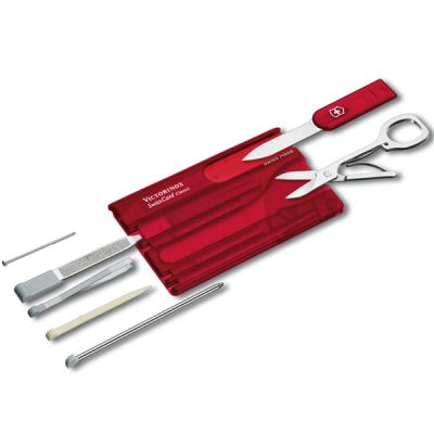 Victorinox - Swiss Card Linkkuveitsi Punainen