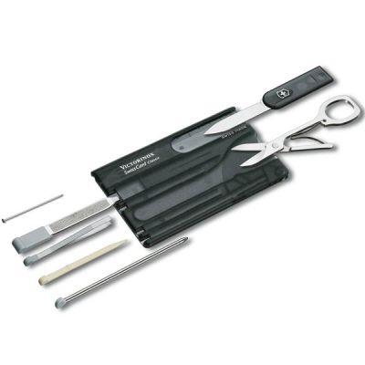 Victorinox - Swiss Card Linkkuveitsi Musta