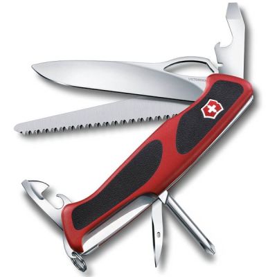 Victorinox - Ranger Grip Linkkuveitsi 130 mm Punainen/Musta