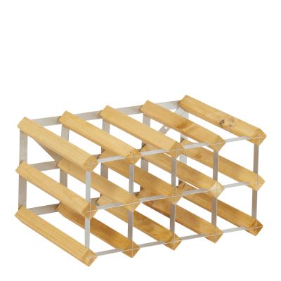 Traditional Wine Rack - Laajennettava Viinipulloteline 22,8x42 cm Puu