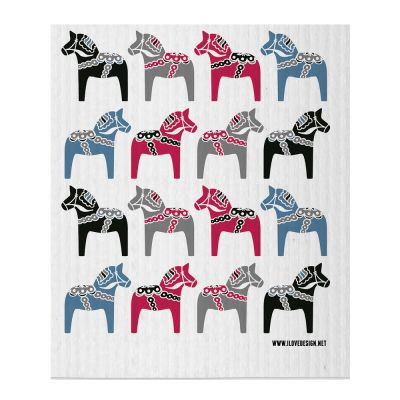 Citronelles - Dala Tiskirätti 20x18 cm Monivärinen