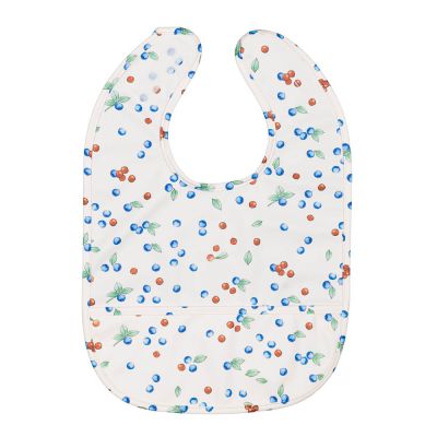 Rätt Start - Elsa Beskow Ruokalappu 27,5x38,5 cm Pikku-Pekka Mustikkametsässä