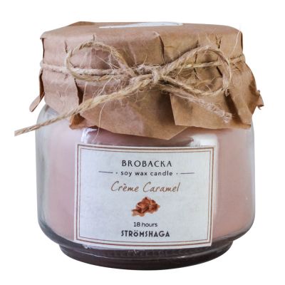 Strömshaga - Brobacka Tuoksukynttilä 8 cm Crème Caramel