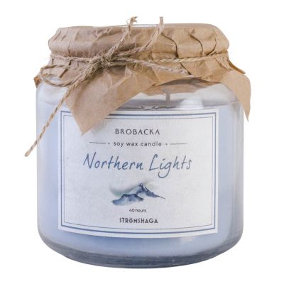 Strömshaga - Brobacka Tuoksukynttilä 10 cm Northern Lights