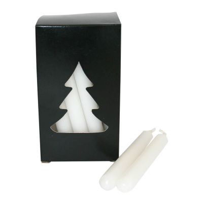 Edelweiss - Kuusenkynttilä 1,2x10,2 cm 20 kpl valkoinen