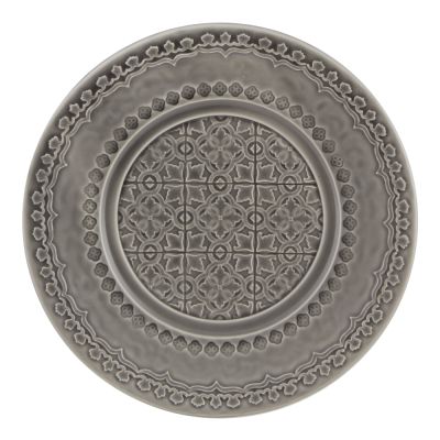 Bordallo Pinheiro - Rua Nova Lautanen 22 cm Harmaa